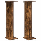 Supporto per piante 2 pcs Quercia Affumicata