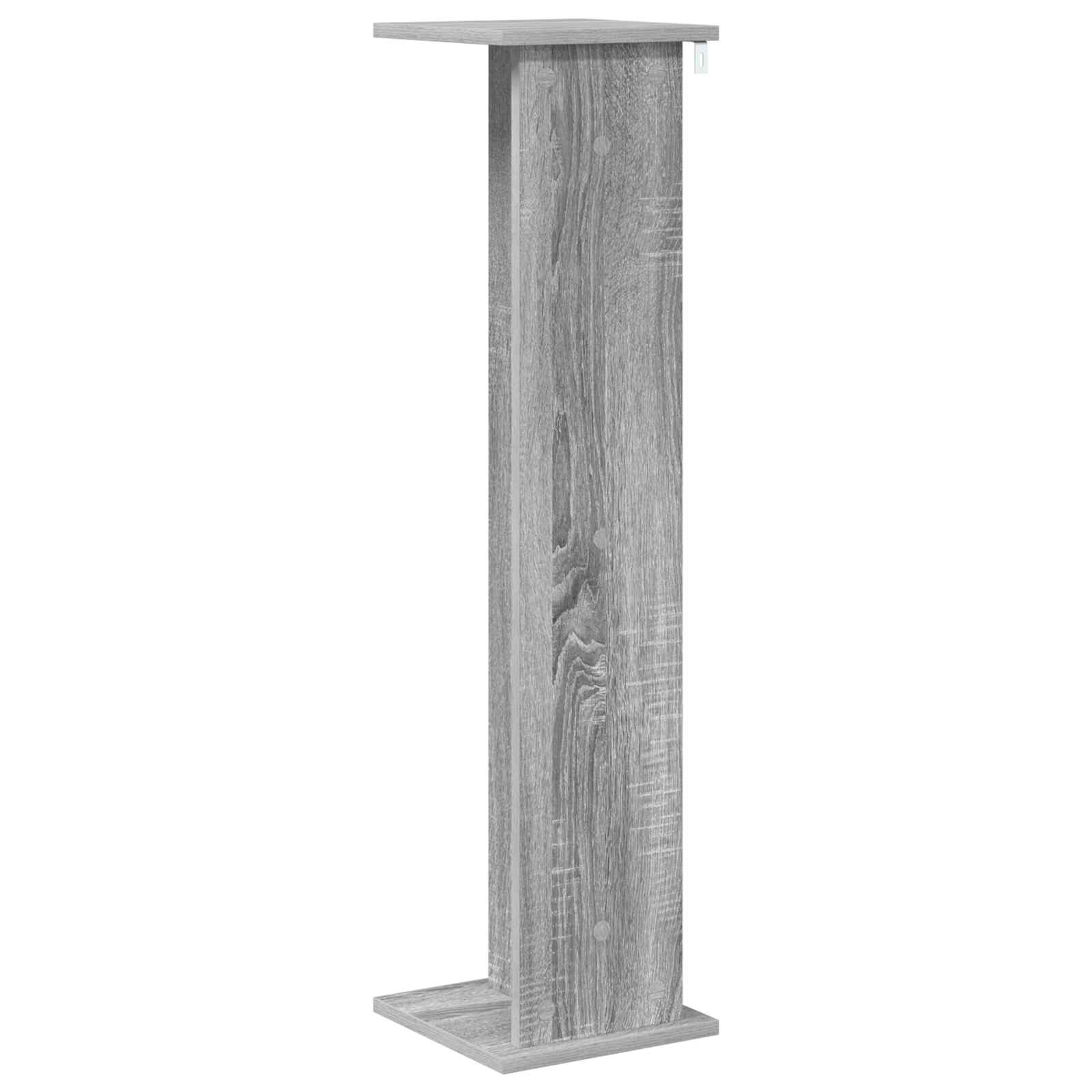 Supporto per piante Sonoma grigia 25 x 25,5 x 100,5 cm
