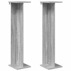 Supporto per piante 2 pcs Sonoma grigia 25 x 25,5 x 100,5 cm