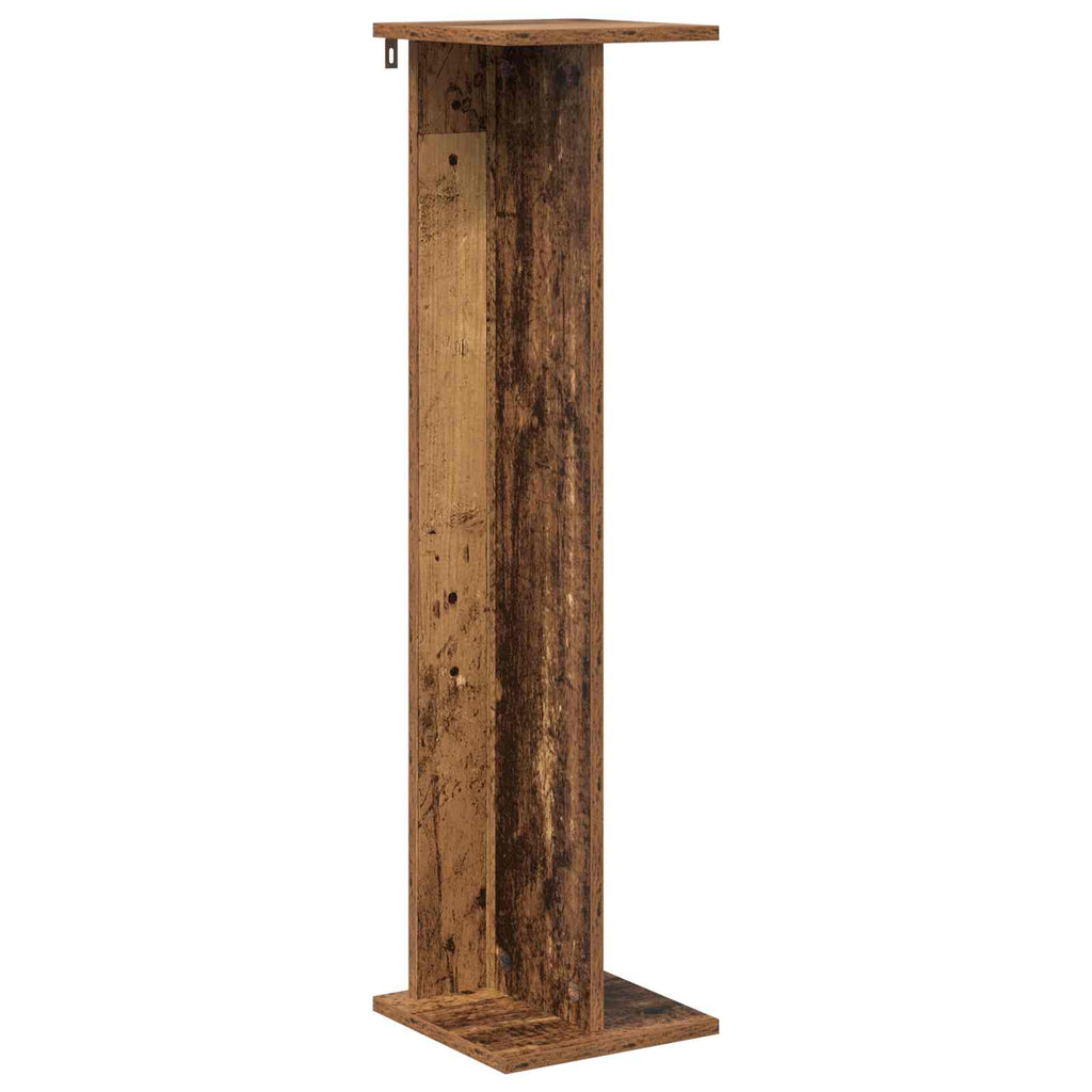 Supporto per piante 2 pcs Legno vecchio 25 x 25,5 x 100,5 cm