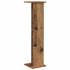 Supporto per piante 2 pcs Legno vecchio 25 x 25,5 x 100,5 cm
