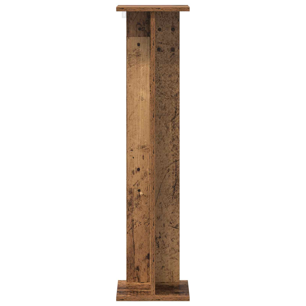 Supporto per piante 2 pcs Legno vecchio 25 x 25,5 x 100,5 cm
