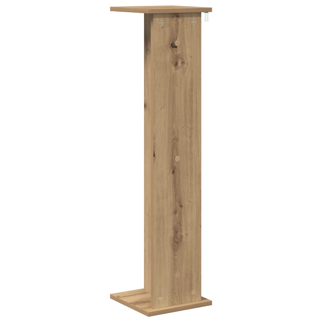 Supporto per piante Rovere Artigianale 25 x 25,5 x 100,5 cm