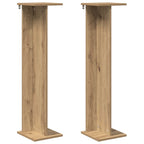 Supporto per piante 2 pcs Rovere Artigianale