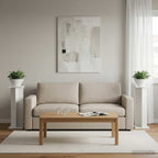 Supporto per piante 2 pcs Bianco 25 x 25,5 x 80,5 cm