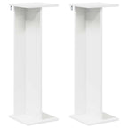 Supporto per piante 2 pcs Bianco 25 x 25,5 x 80,5 cm