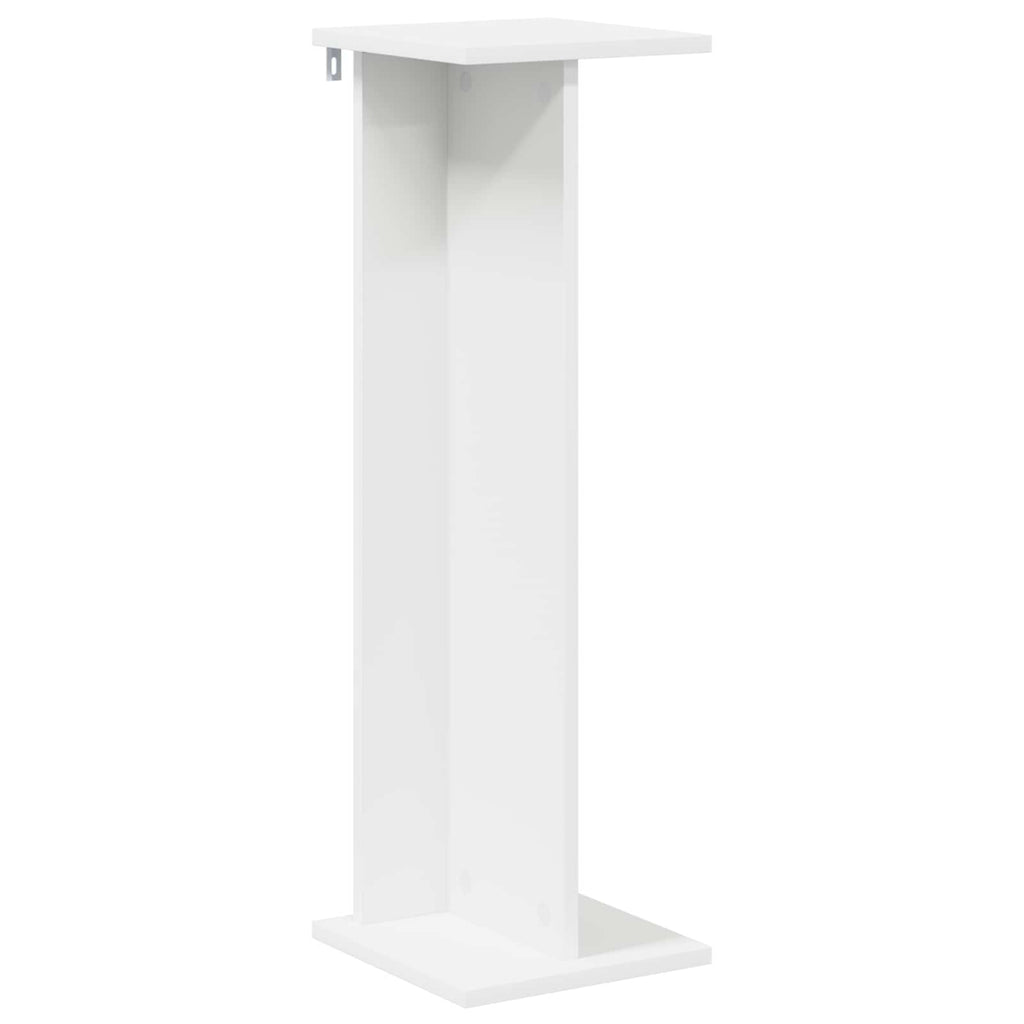 Supporto per piante 2 pcs Bianco 25 x 25,5 x 80,5 cm