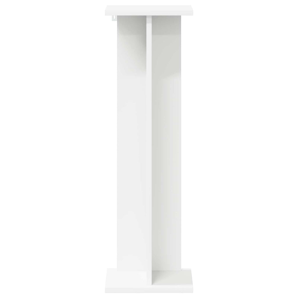 Supporto per piante 2 pcs Bianco 25 x 25,5 x 80,5 cm