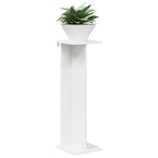 Supporto per piante 2 pcs Bianco 25 x 25,5 x 80,5 cm