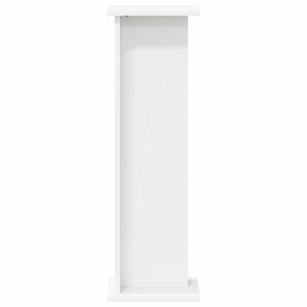 Supporto per piante 2 pcs Bianco 25 x 25,5 x 80,5 cm