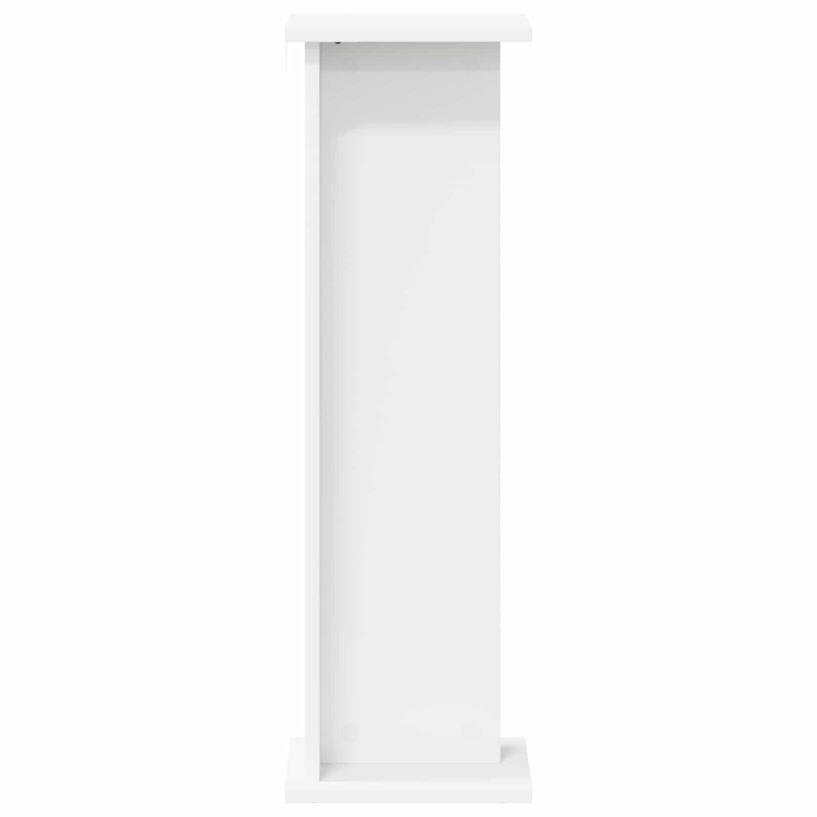 Supporto per piante 2 pcs Bianco 25 x 25,5 x 80,5 cm