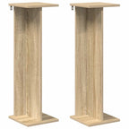 Supporto per piante 2 pcs Rovere Sonoma 25 x 25,5 x 80,5 cm