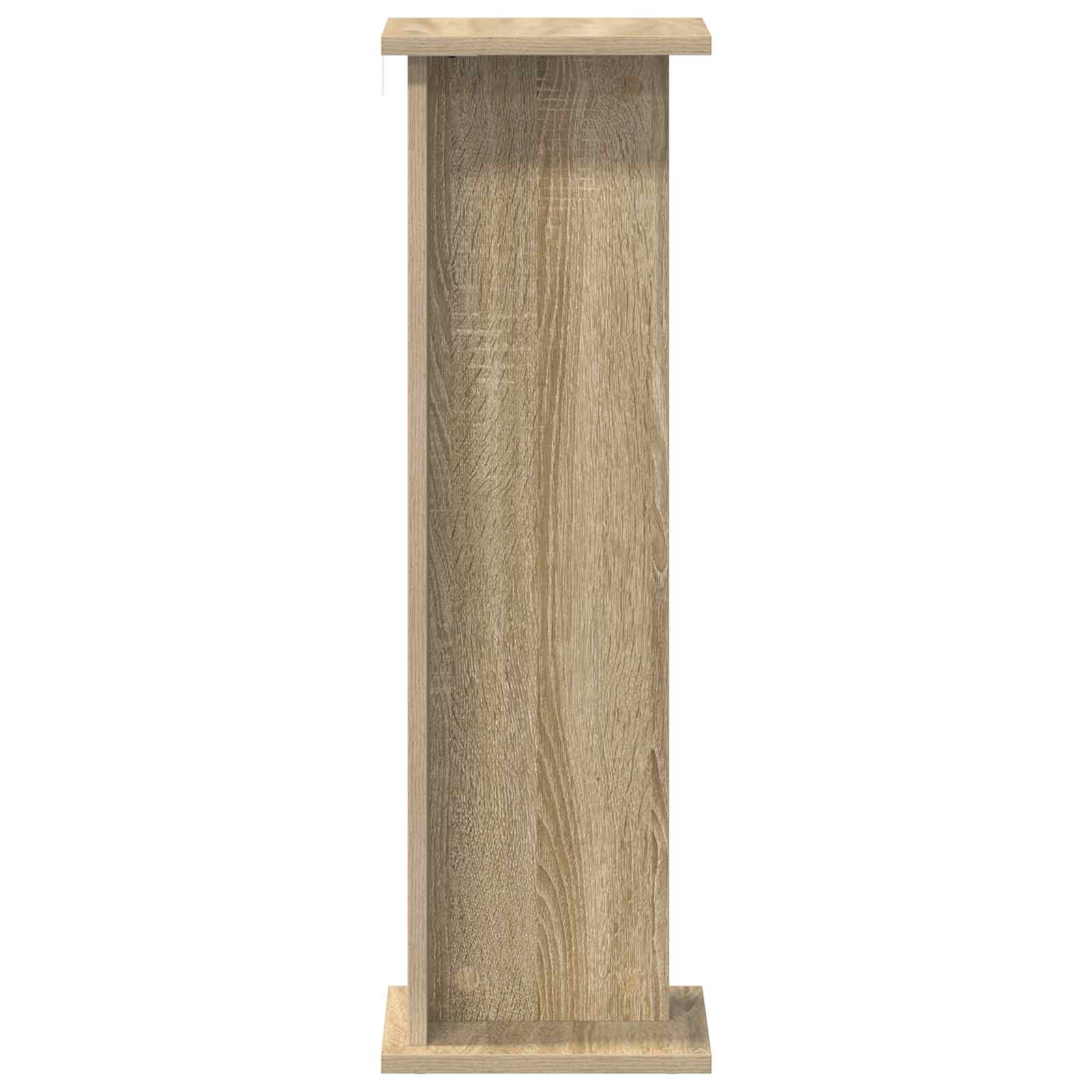Supporto per piante 2 pcs Rovere Sonoma 25 x 25,5 x 80,5 cm