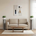 Supporto per piante 2 pcs Grigio Cemento 25 x 25,5 x 80,5 cm