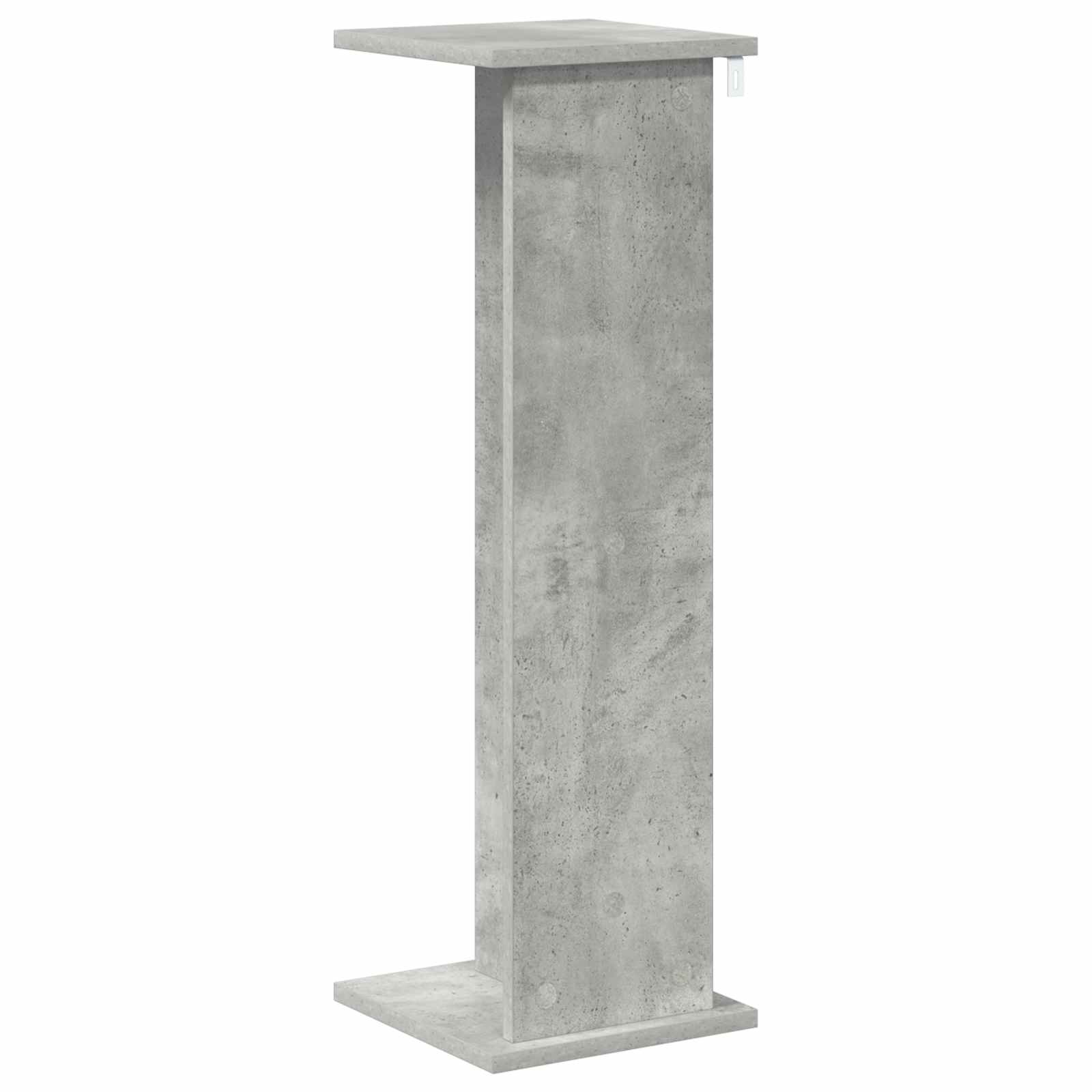 Supporto per piante 2 pcs Grigio Cemento 25 x 25,5 x 80,5 cm