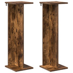 Supporto per piante 2 pcs Quercia Affumicata