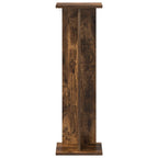 Supporto per piante 2 pcs Quercia Affumicata