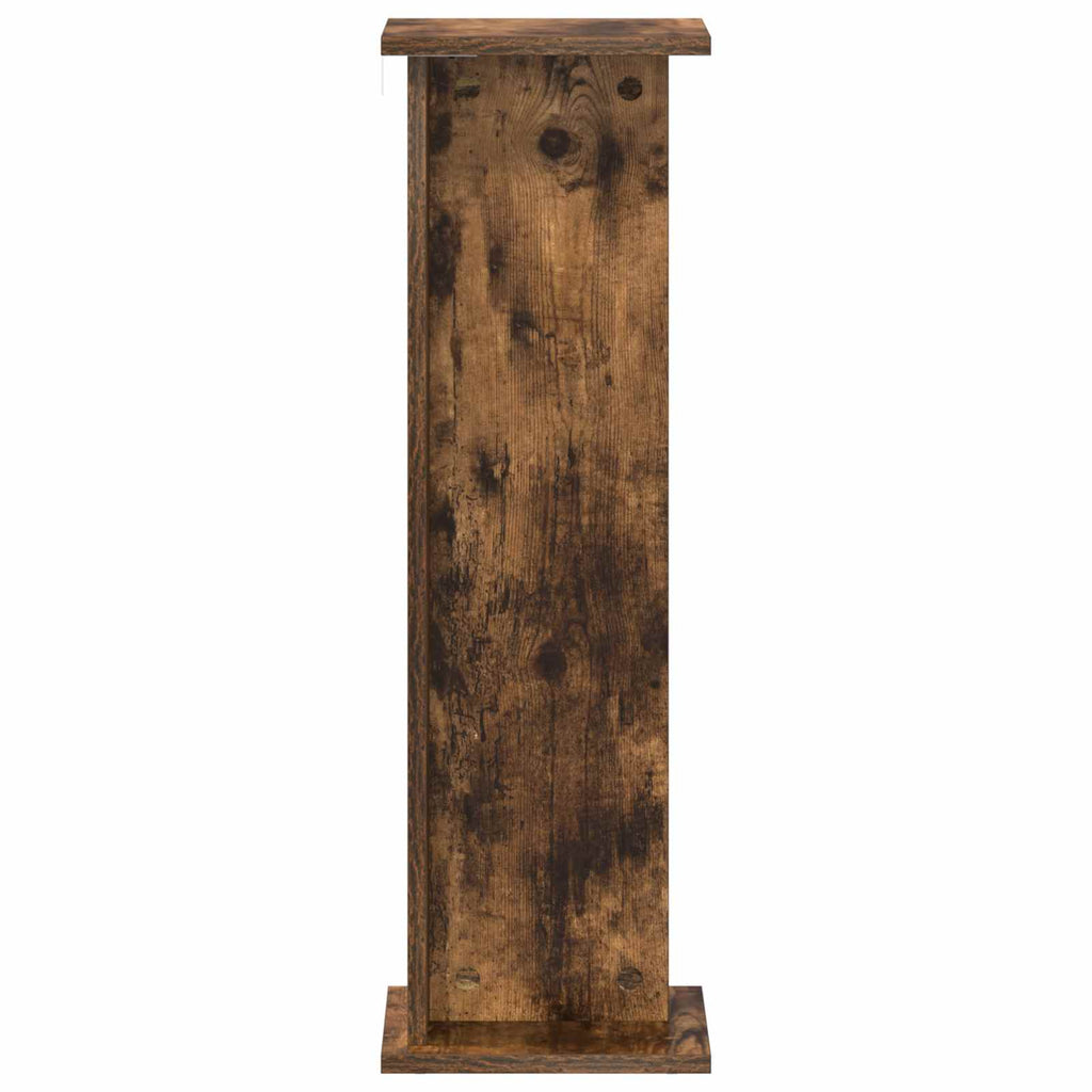 Supporto per piante 2 pcs Quercia Affumicata