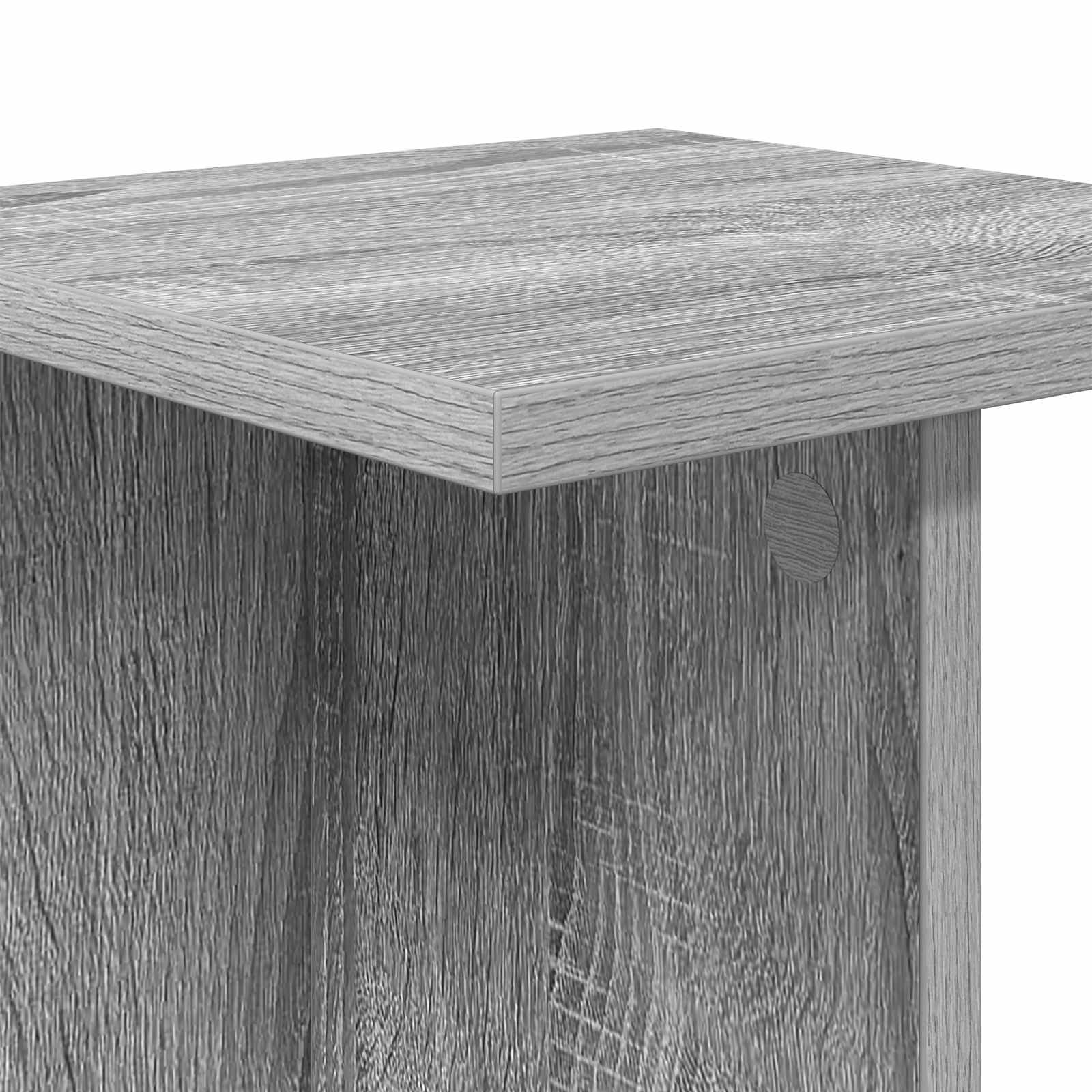 Supporto per piante Sonoma grigia 25 x 25,5 x 80,5 cm