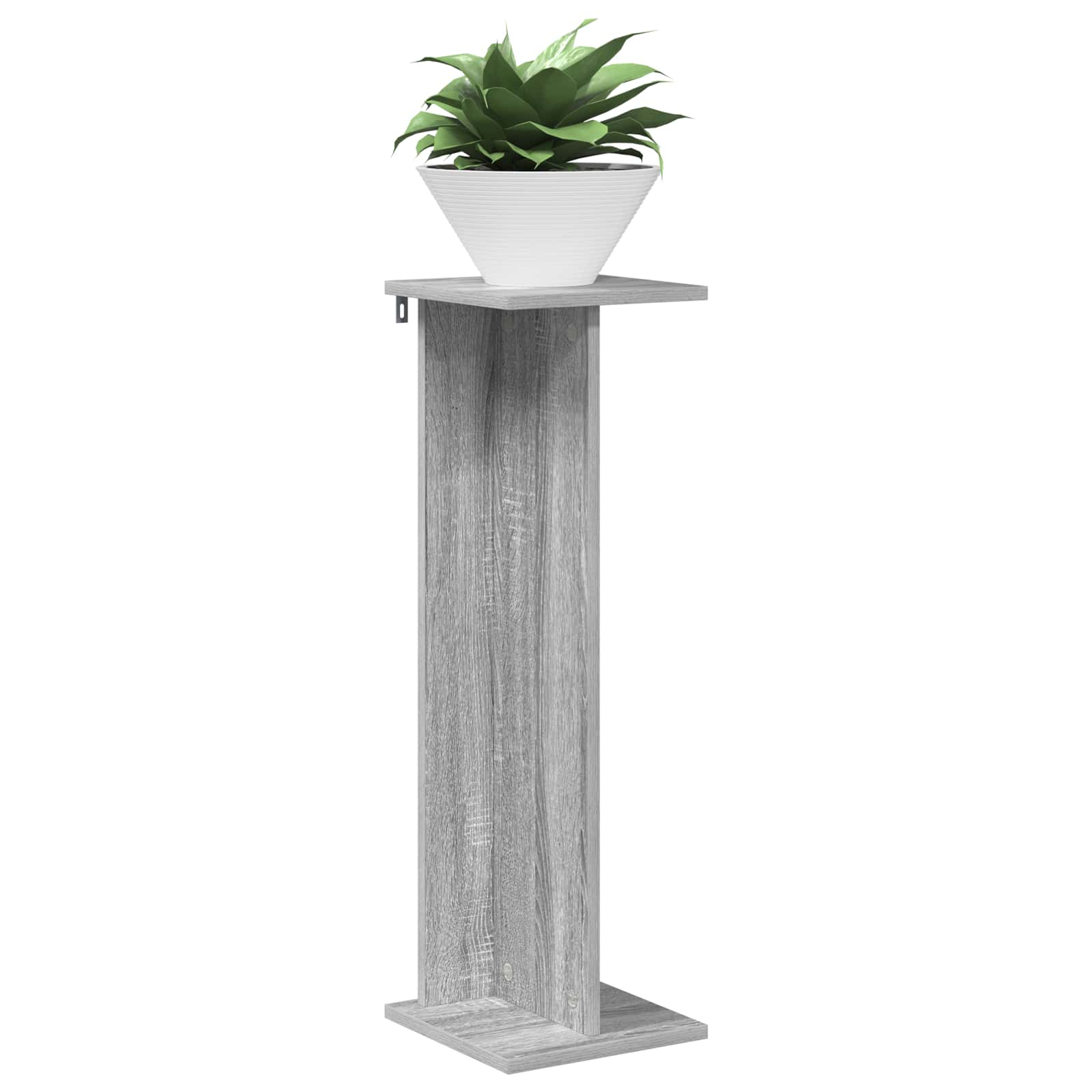 Supporto per piante Sonoma grigia 25 x 25,5 x 80,5 cm