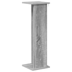 Supporto per piante 2 pcs Sonoma grigia 25 x 25,5 x 80,5 cm