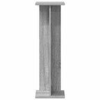 Supporto per piante 2 pcs Sonoma grigia 25 x 25,5 x 80,5 cm