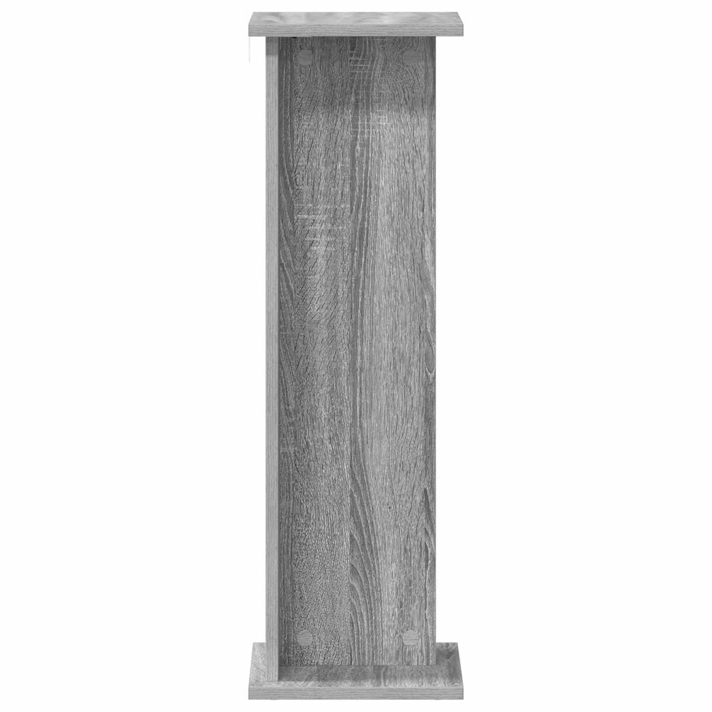 Supporto per piante 2 pcs Sonoma grigia 25 x 25,5 x 80,5 cm