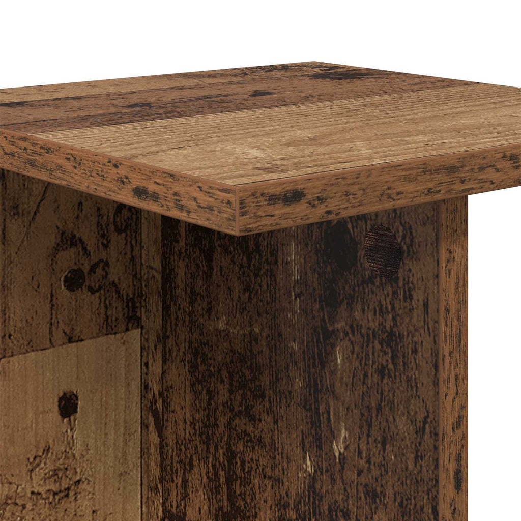 Supporto per piante 2 pcs Legno vecchio 25 x 25,5 x 80,5 cm