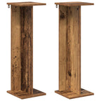 Supporto per piante 2 pcs Legno vecchio 25 x 25,5 x 80,5 cm