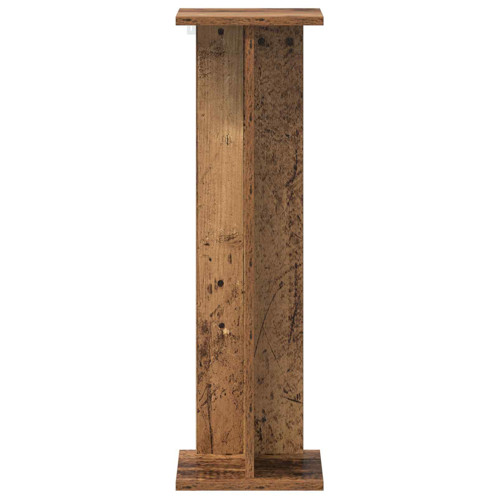 Supporto per piante 2 pcs Legno vecchio 25 x 25,5 x 80,5 cm