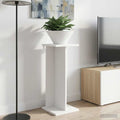 Supporto per piante 2 pcs Bianco 25 x 25,5 x 60,5 cm