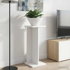 Supporto per piante 2 pcs Bianco 25 x 25,5 x 60,5 cm