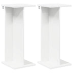 Supporto per piante 2 pcs Bianco 25 x 25,5 x 60,5 cm