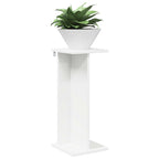 Supporto per piante 2 pcs Bianco 25 x 25,5 x 60,5 cm