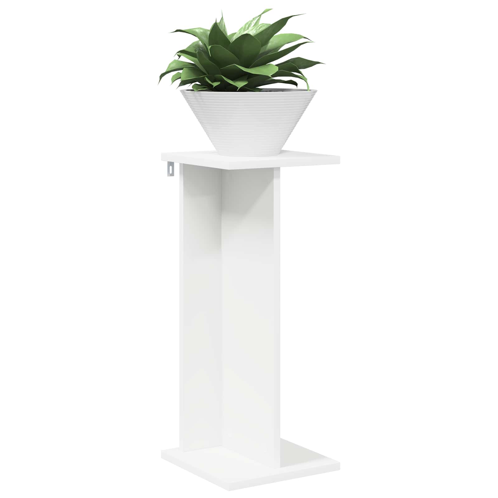 Supporto per piante 2 pcs Bianco 25 x 25,5 x 60,5 cm