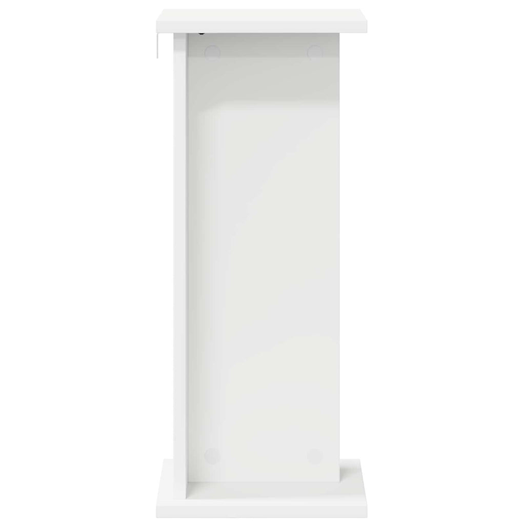 Supporto per piante 2 pcs Bianco 25 x 25,5 x 60,5 cm