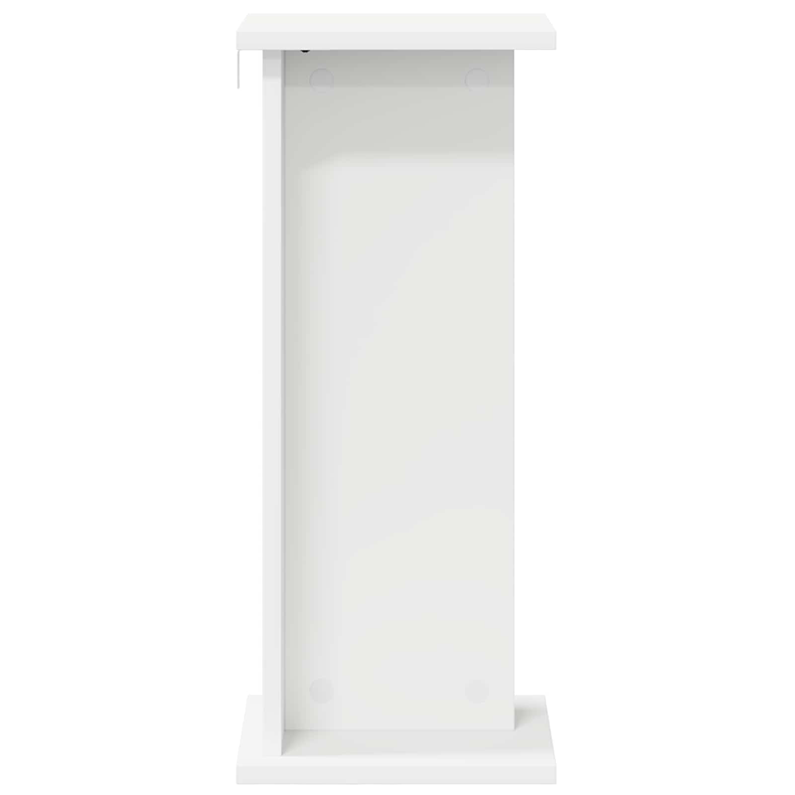 Supporto per piante 2 pcs Bianco 25 x 25,5 x 60,5 cm