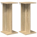 Supporto per piante 2 pcs Rovere Sonoma 25 x 25,5 x 60,5 cm