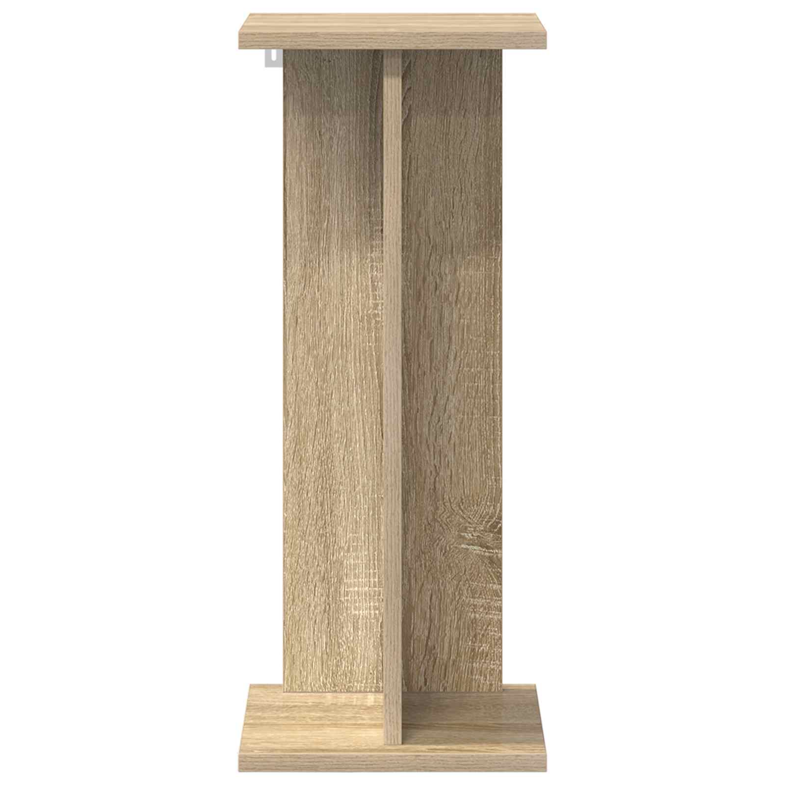 Supporto per piante 2 pcs Rovere Sonoma 25 x 25,5 x 60,5 cm