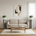 Supporto per piante 2 pcs Grigio Cemento 25 x 25,5 x 60,5 cm