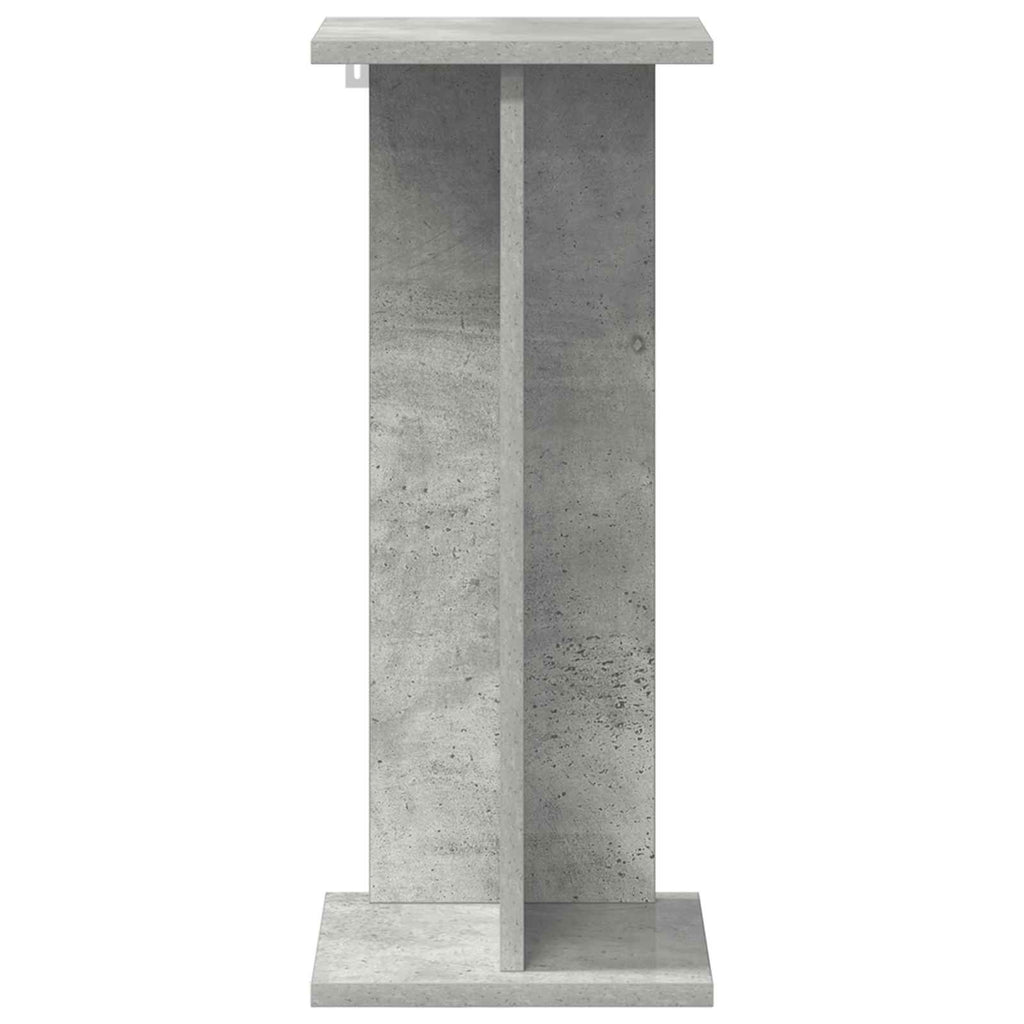 Supporto per piante 2 pcs Grigio Cemento 25 x 25,5 x 60,5 cm