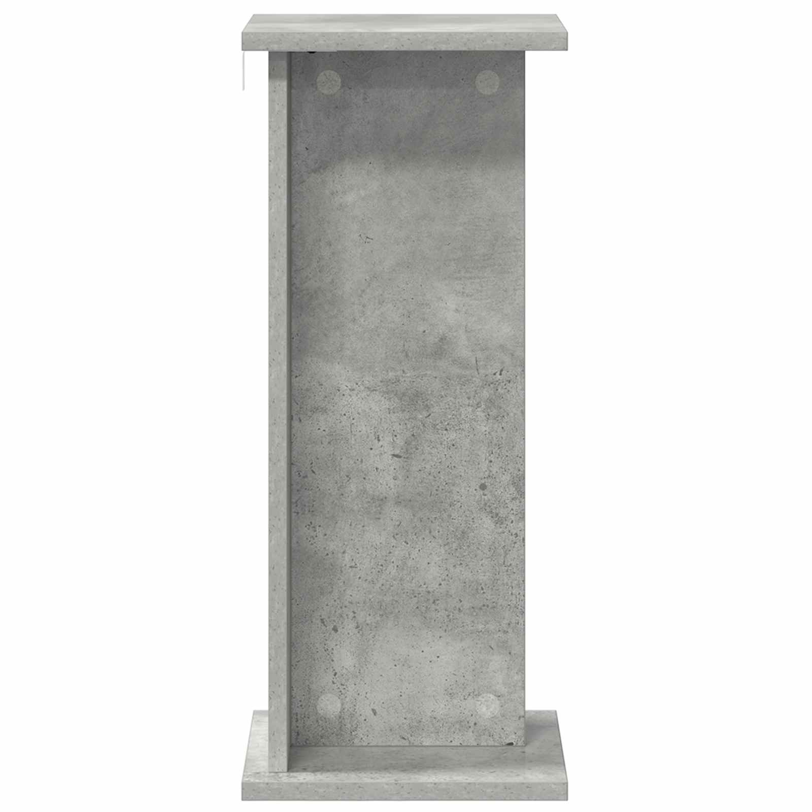 Supporto per piante 2 pcs Grigio Cemento 25 x 25,5 x 60,5 cm