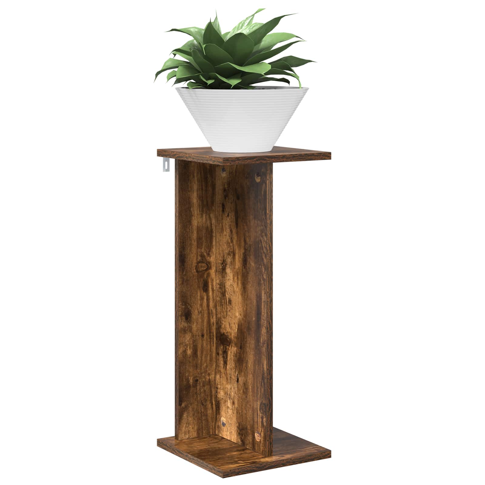 Supporto per piante Quercia Affumicata 25 x 25,5 x 60,5 cm