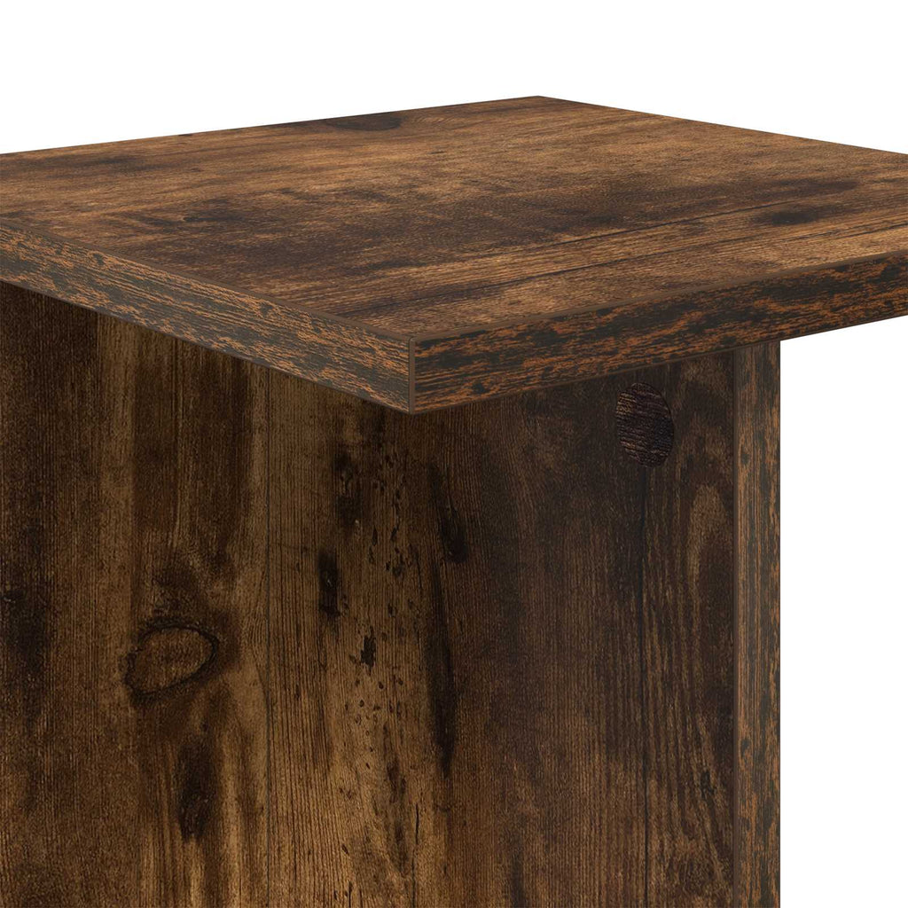 Supporto per piante 2 pcs Quercia Affumicata