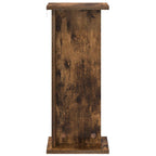 Supporto per piante 2 pcs Quercia Affumicata