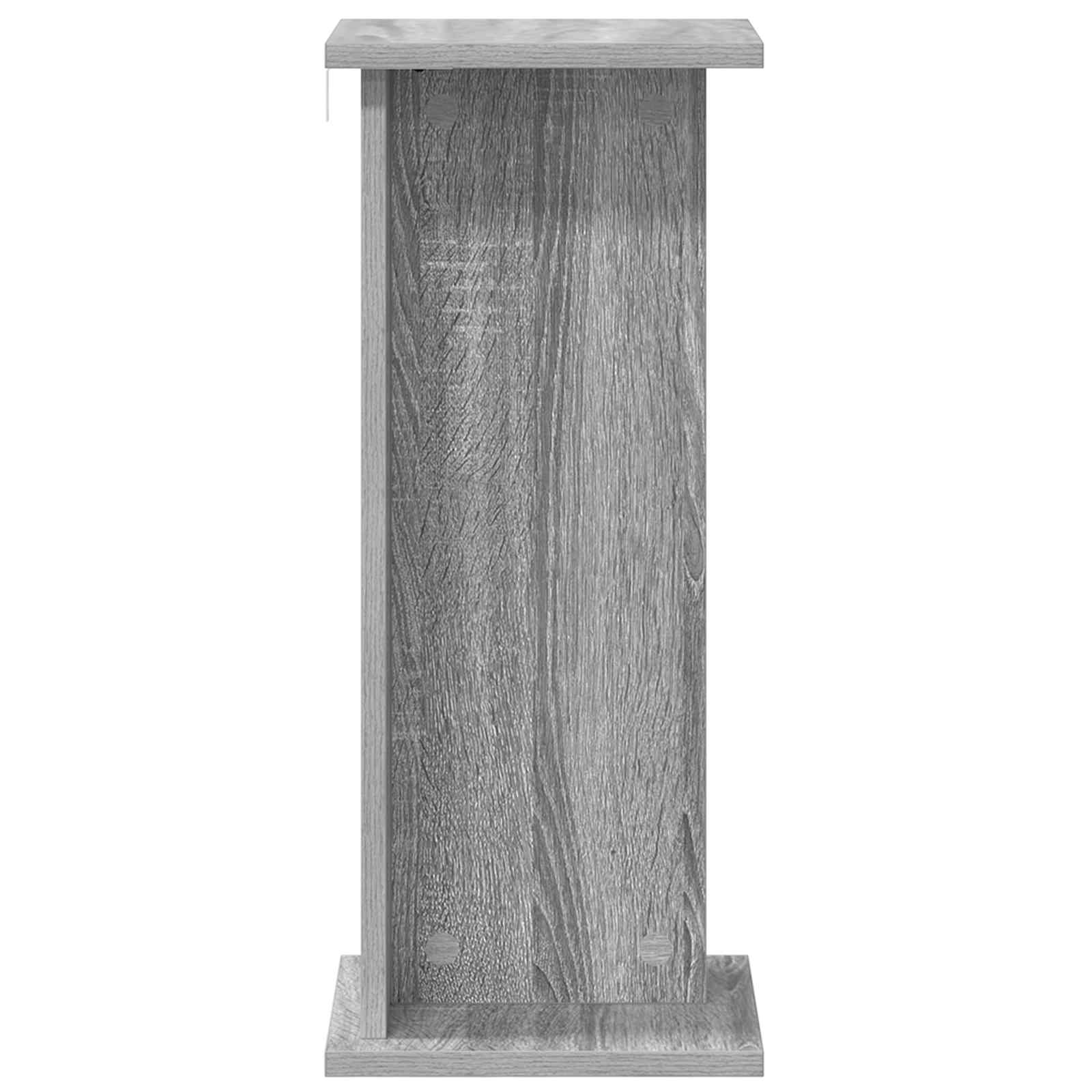Supporto per piante 2 pcs Sonoma grigia 25 x 25,5 x 60,5 cm