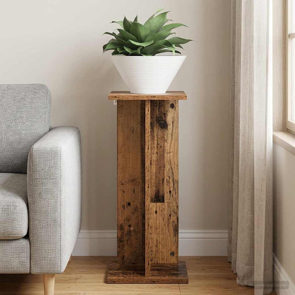 Supporto per piante Legno vecchio 25 x 25,5 x 60,5 cm