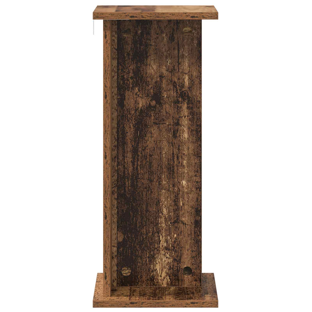 Supporto per piante 2 pcs Legno vecchio 25 x 25,5 x 60,5 cm