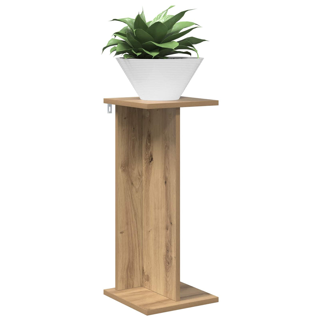 Supporto per piante Rovere Artigianale 25 x 25,5 x 60,5 cm