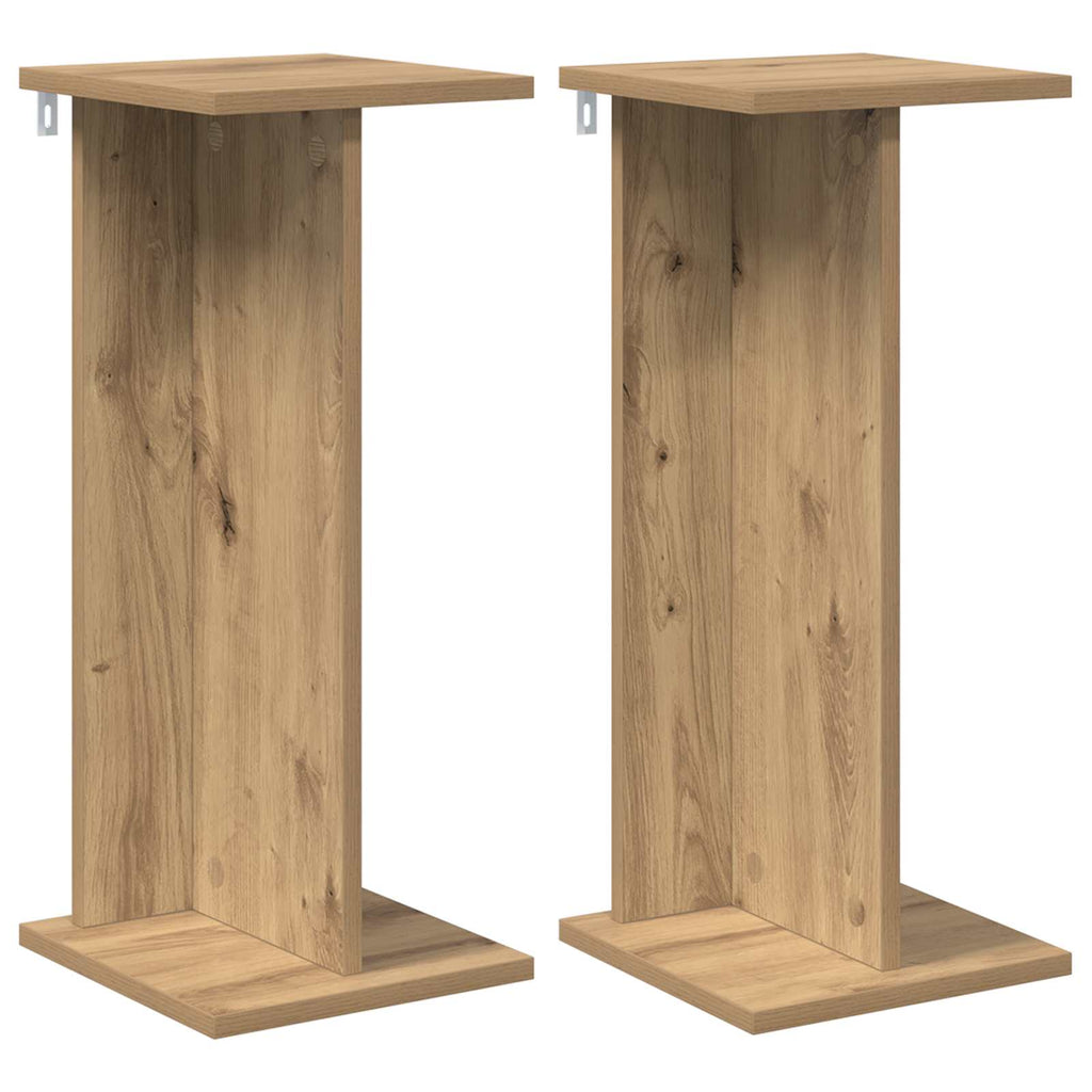 Supporto per piante 2 pcs Rovere Artigianale